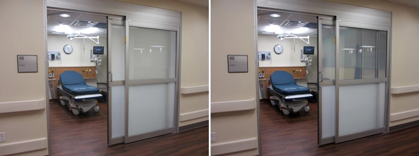 Smart film and glass at Hospital